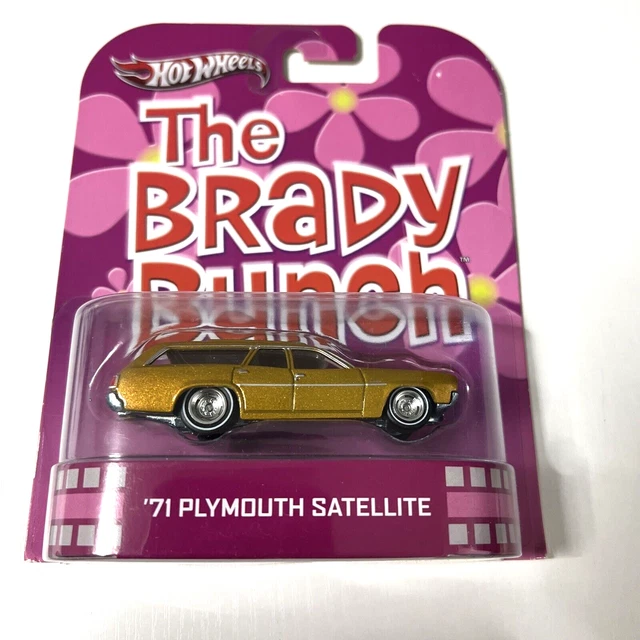 Voiture Miniature Greenlight The Brady Bunch 1969 - Plymouth Station Wagon, échelle 1:64, Couleur Marron