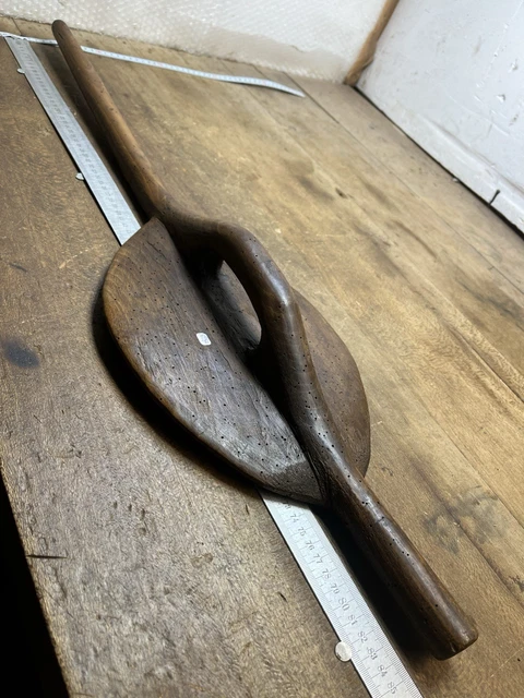 Ancienne Essoreuse à Linge Achille USA - Outil Agricole En Bois - 19e Art Populaire - (n.1)