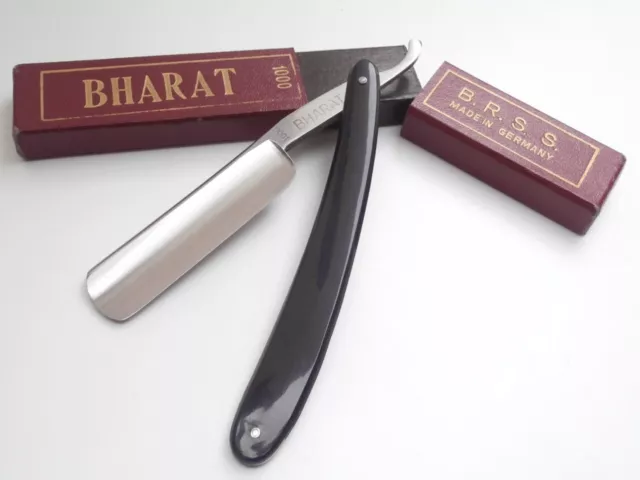 Rasiermesser Dorko BHARAT India Solingen 6/8 Straight Razor Rasoir Exotic TOP!