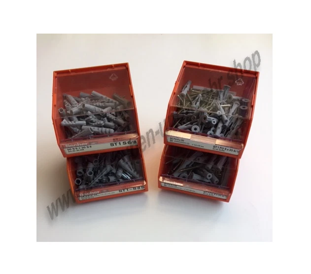 Fischer scatola impilabile ST1FU 6 x 35 / 8 x 50 / ST1 S6/8 / S8
