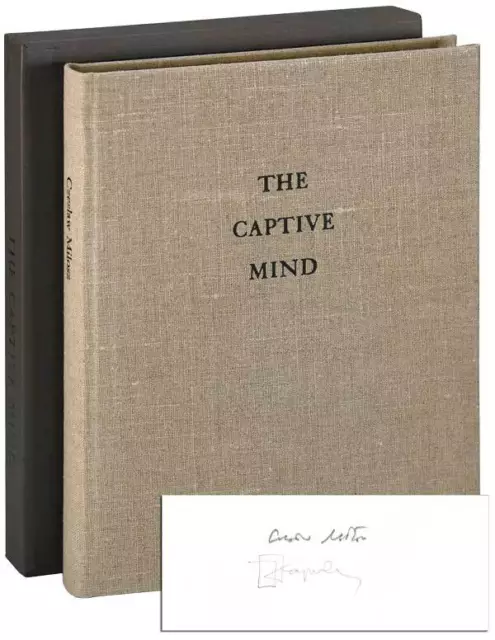 Czeslaw Milosz & Janusz Kapusta-THE CAPTIVE MIND-1983-LIMITED EDITIONS CLUB-SGD