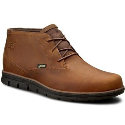Da Uomo Timberland Bradstreet 6 pollici Stringati In Pelle Ad Alta Chukka Stivali Taglia 8 GC 