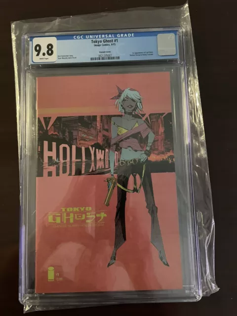Tokyo Ghost 1 CGC 9.8 WP Pink Debbie Variant    Sean Murphy Optioned