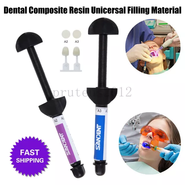 Résine photopolymérisable universelle composite dentaire 4g/seringue sandent