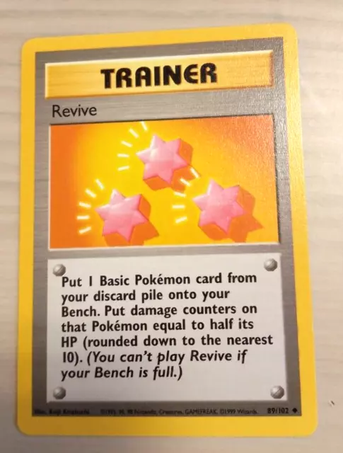 POKEMON KARTEN - Revive Base Set 89/102 unbegrenzt selten