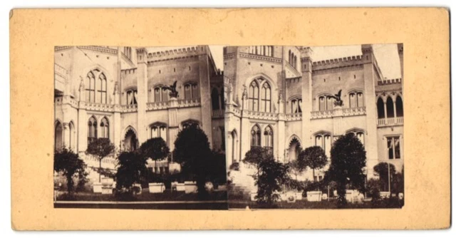 Stereo-Fotografie unbekannter Fotograf, Ansicht Potsdam, Detailansicht des Schl