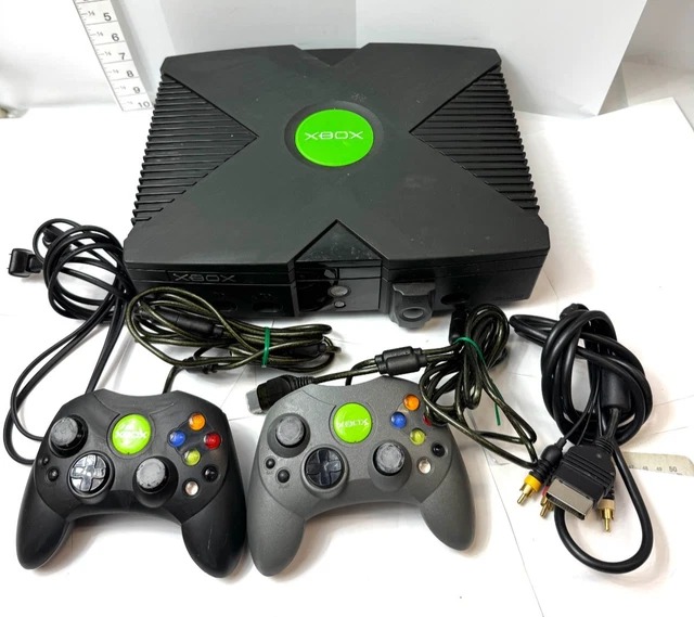 MICROSOFT XBOX ORIGIN CONSOLE BLACK CONSOLE JAPAN NTSC-J TEST WORKING ...