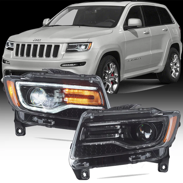 HID XENON HEADLAMPS Style For 1113 Jeep Grand Cherokee LED Projector
