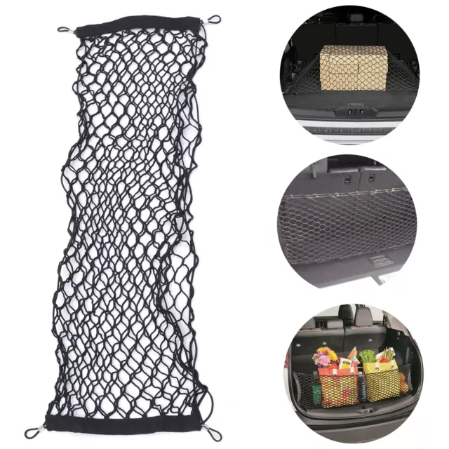 Fit Car Rear Universal Bag Hook Envelope Style Trunk Cargo Net Storage Organizer