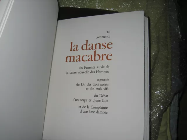 La Danse Macabre - 2 vol RHIGAS - Union Latine 1977 Avec SUITE 1/70 Superbe 3