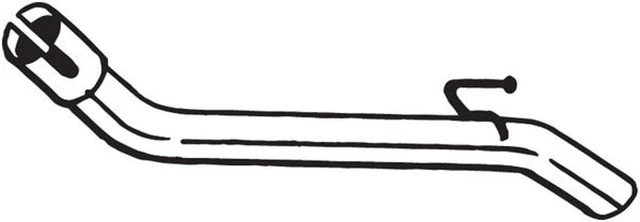 Tubo di scarico Bosal 750-297 per Ford posteriore Focus 3 torneo TDCi ECOnetic