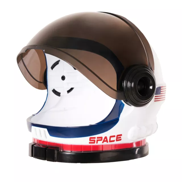 Casco astronauta bambini ragazzo spaziale NASA tuta spaziale abito elegante accessorio costume