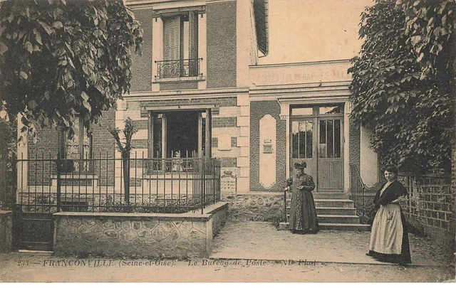 95 Franconville #Mk45535 Le Bureau De Poste