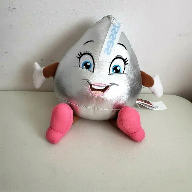 HERSHEYS CHOCOLATE WORLD Kisses Girl Candy Kiss Pink Shoes Plush