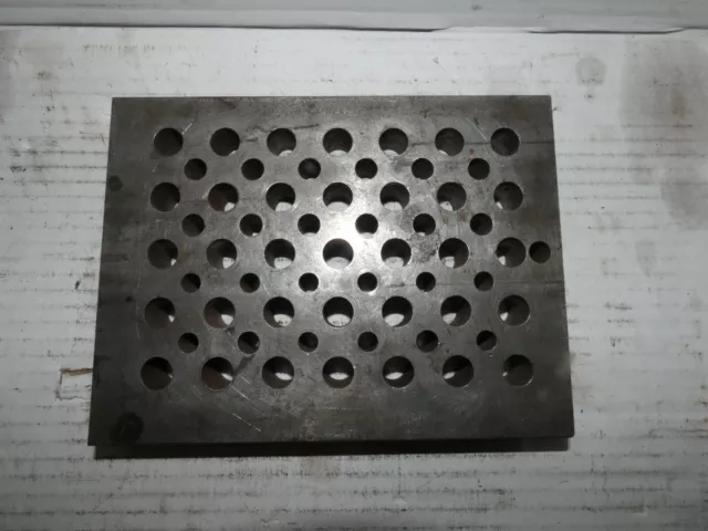 8" x 6" x 1" Steel Fixture Plate