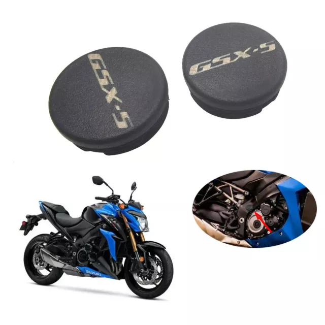 For Suzuki GSX S1000 F S1000GT 2015 2022 Motorcycle Frame Hole Cap Plug Cover