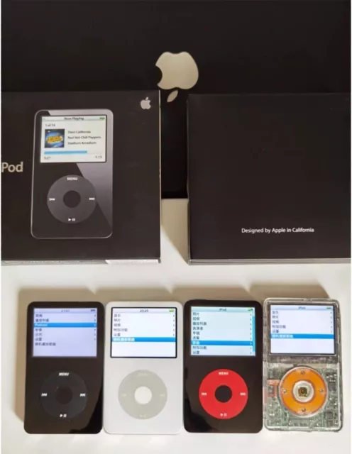 Apple iPod Video 5.5 Gen 30GB 128GB 256GB 512GB Clear /Enhanced Wolfson DAC