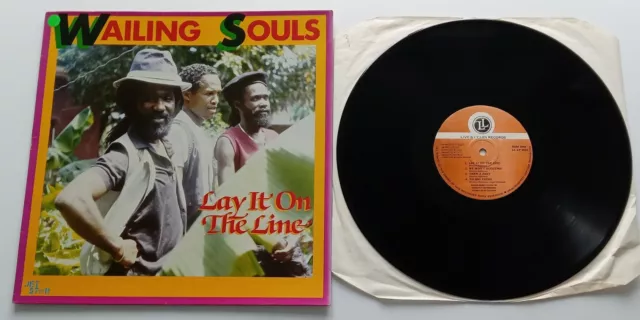 Wailing Souls - Lay It On The Line UK 1986 Live & Learn Records LP