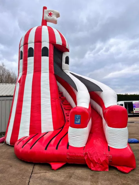 Inflatable Helter Skelter Slide
