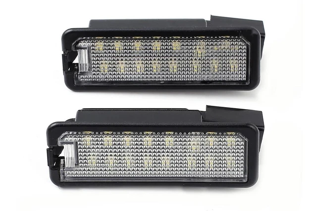 TECTICO LED Éclairage Plaque Immatriculation BMW E53 X5 E83 X3 - 2 Ampoules CANBUS Blanc Pur