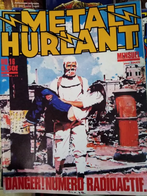 Métal Hurlant n°16 TBE les humanoïdes associés /locquet moebius lesueur