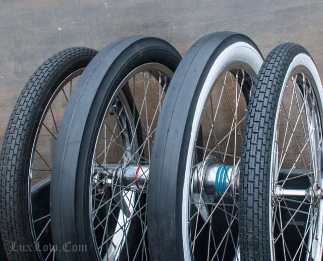 Stingray Slick Bicycle TIRE 2024x 3 Vintage Schwinn Lowrider