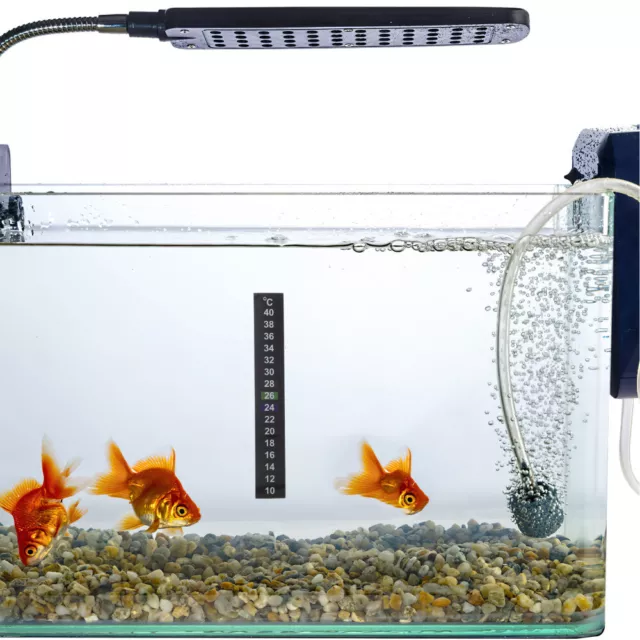 10 Pcs Aquarium Sticker Thermometer on Numbers Stickers Fish Tank