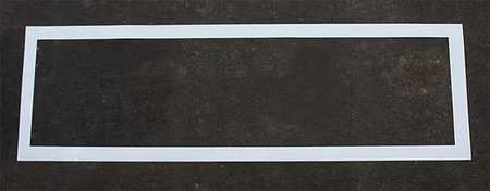 RAE STL-108-5040 Pavement Stencil,90 in,Int Crosswalk,1/8