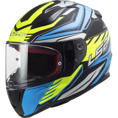Viseur Casque Intégral Race LS2 LS2 FF353 Rapid Solide Noir Mat Moto Casque 