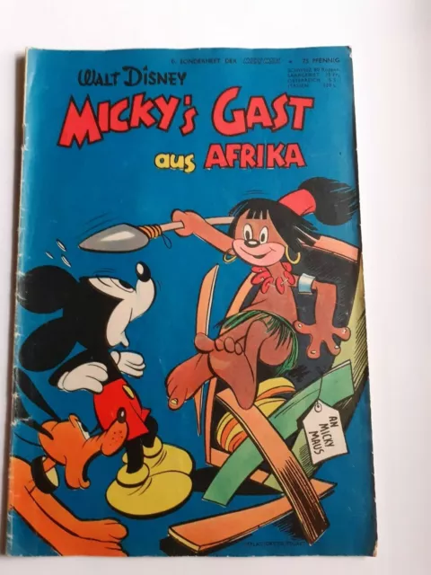 Micky Maus - Sonderheft Nr.:6 , Micky`s Gast aus Afrika     (xxx9564)