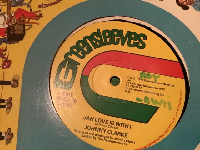 英12” Johnny Clarke Jah Love Is With I GRED20 Greensleeves Records /00250 12