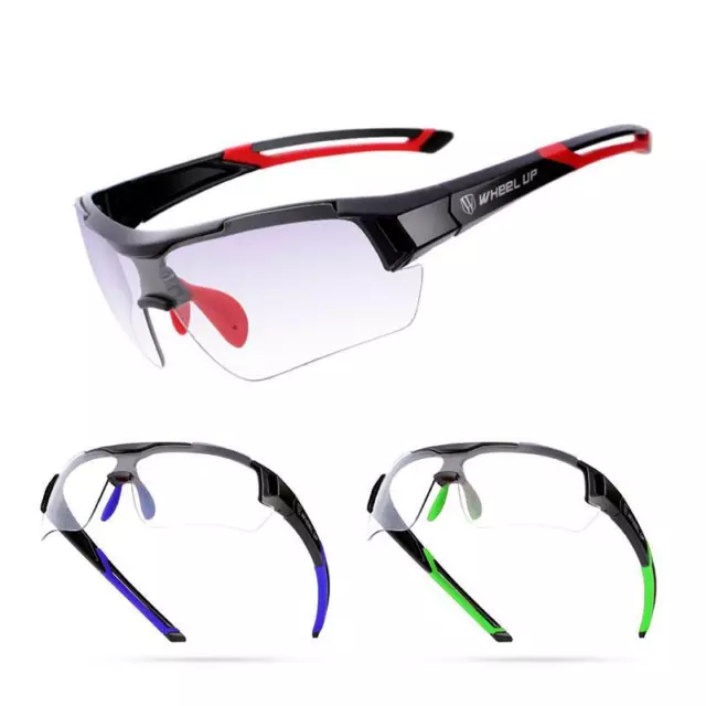 Gafas de sol fotocromáticas para ciclismo deportes al aire libre gafas UV400 2