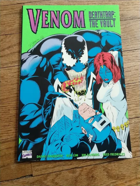 Venom Deathtrap the Vault Marvel Comics 1993 TPB Graphic Novel