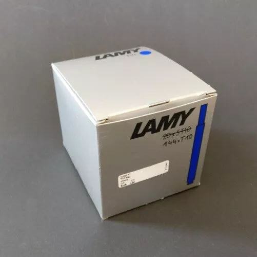 144x LAMY Tintenpatronen T10 blau löschbar für Füller Füllhalter Füllfederhalter