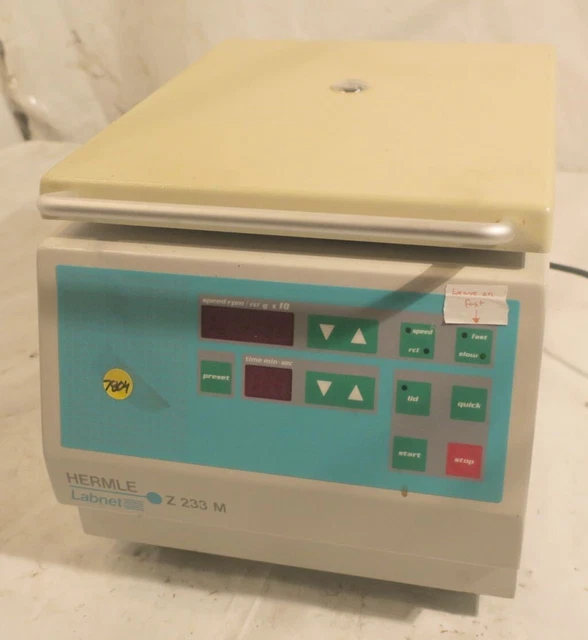 Labnet Hermle Z 233 M Table Top Centrifuge With Rotor - Powers On