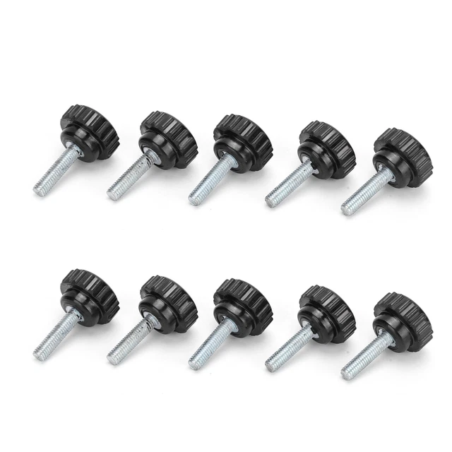 10 Pièces Bouton De Serrage Boulon De Gabarit Tour Poignée écrou Torsadé