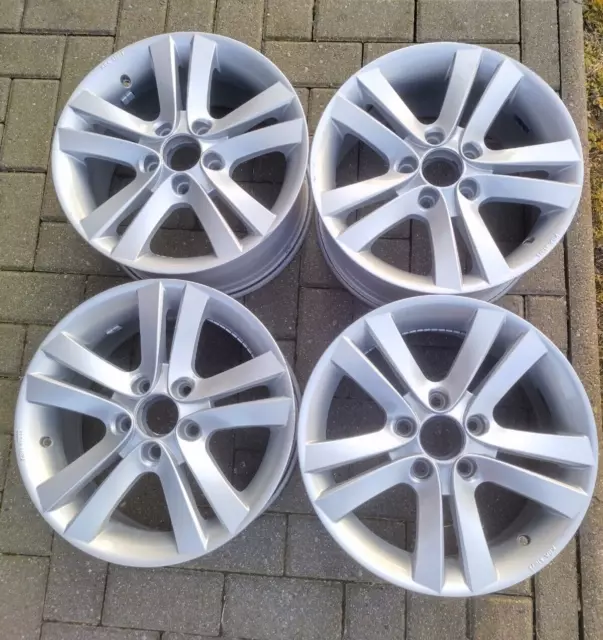 4 Alufelgen  7.5 x 16"  ET47  Felge KBA 47823  LK 5x112 VW Golf V VI Octavia 1Z5