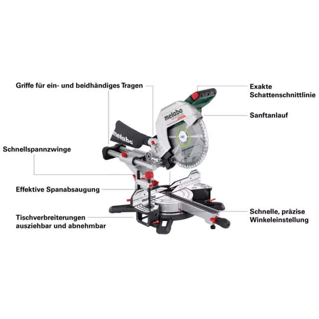 Metabo Kgs 18 Ltx Coloris Bleu 305 Akku-Kappsäge Sans Batterie sans Chargeur 2