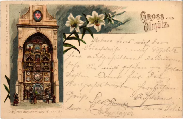 CPA AK greeting from Olmutz forerunner CZECHIA (1274598)