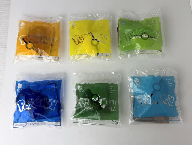MCDONALDS HAPPY MEAL Toys x6 Pokemon Pokeball Toy + Card - Sealed NEW 2020  $32.00 - PicClick CA
