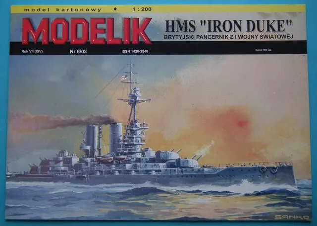 Modelik 6/2003 (II edition) - Britisches Schlachtschiff HMS Iron Duke