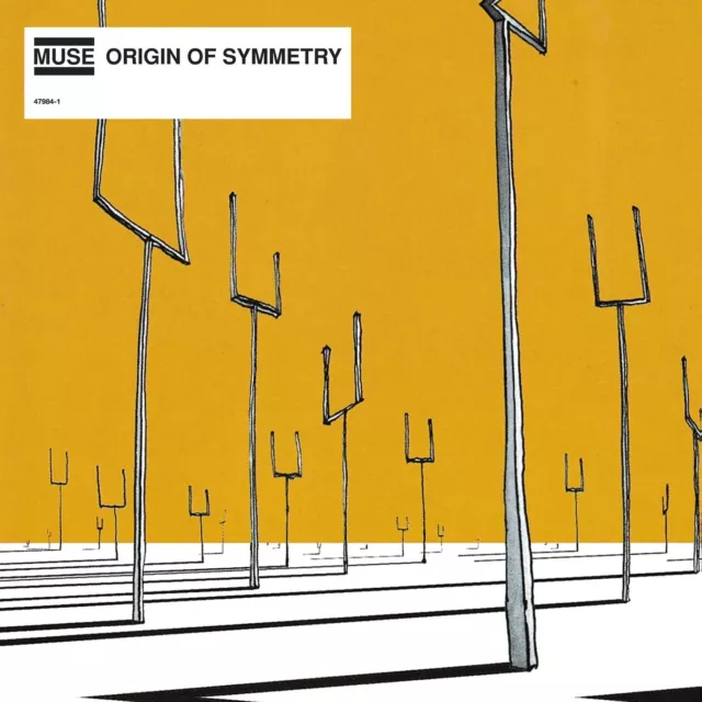 Muse Origin Of Symmetry 180g 2LP Vinyle Gatefold 2015 Warner Bros