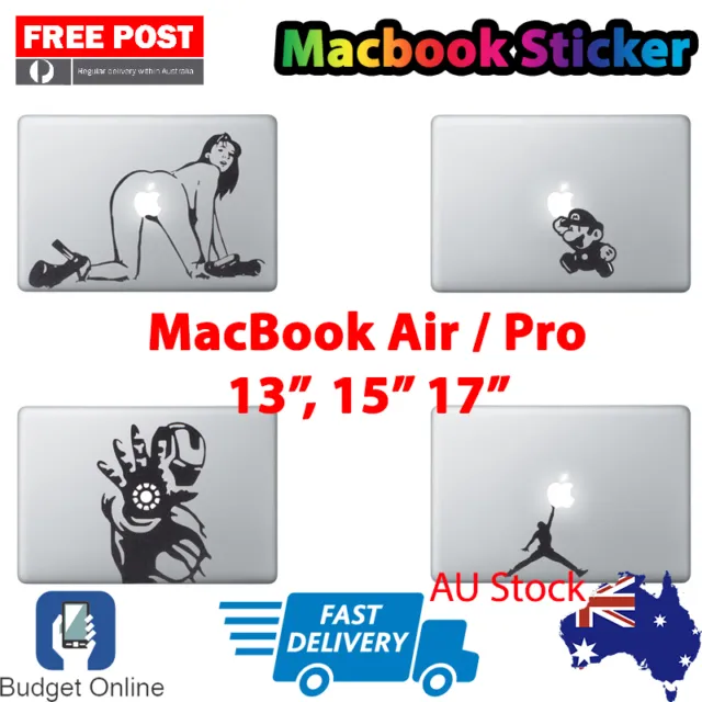 Unique Vinyl Sticker For Apple Macbook Air Pro Retina 13" 15 17 Skin Decal Cover