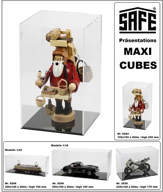 Gobelet Cube En Cuir Véritable GICO - Noir, Avec Couvercle, Plateau Cube 12 Cm Et 6 Dés - Pour Jeux De Dés, Décoration, Collection