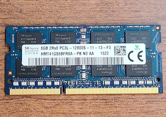 Mémoire RAM SKHynix DDR3L 1600MHz Pour PC Portable - Lot De 4GB, 8GB, 16GB, 32GB