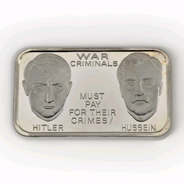 1991 HITLER HUSSEIN War Criminals Must Pay For Their Crimes