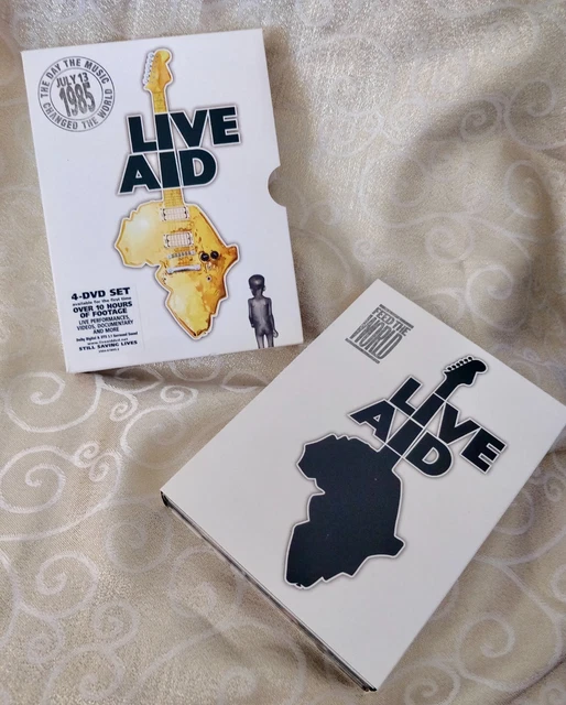 4DVD BOX・LIVE AID ／JULY 13 ／1985！ Amazon.com: Live Aid (4 Disc Set) : Bob Geldof, Bryan Adams