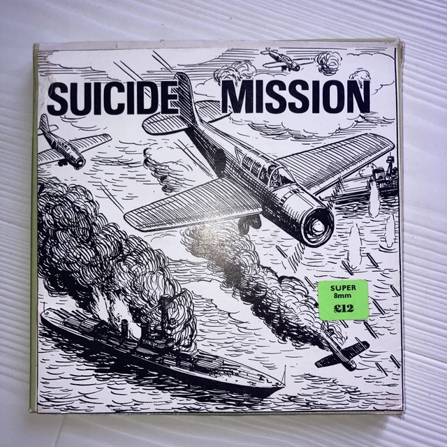 Super 8mm - Suicide Mission- Second World War  - WS16 Home Movies Boxed
