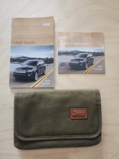 14 2014 Jeep Compass USER GUIDE Owners Manual OEM GUIDE BOOKS SET