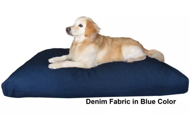 Jumbo Durable Orthopedic Pet Dog Bed Waterproof Mix Memory Foam 55X47 Big Pillow